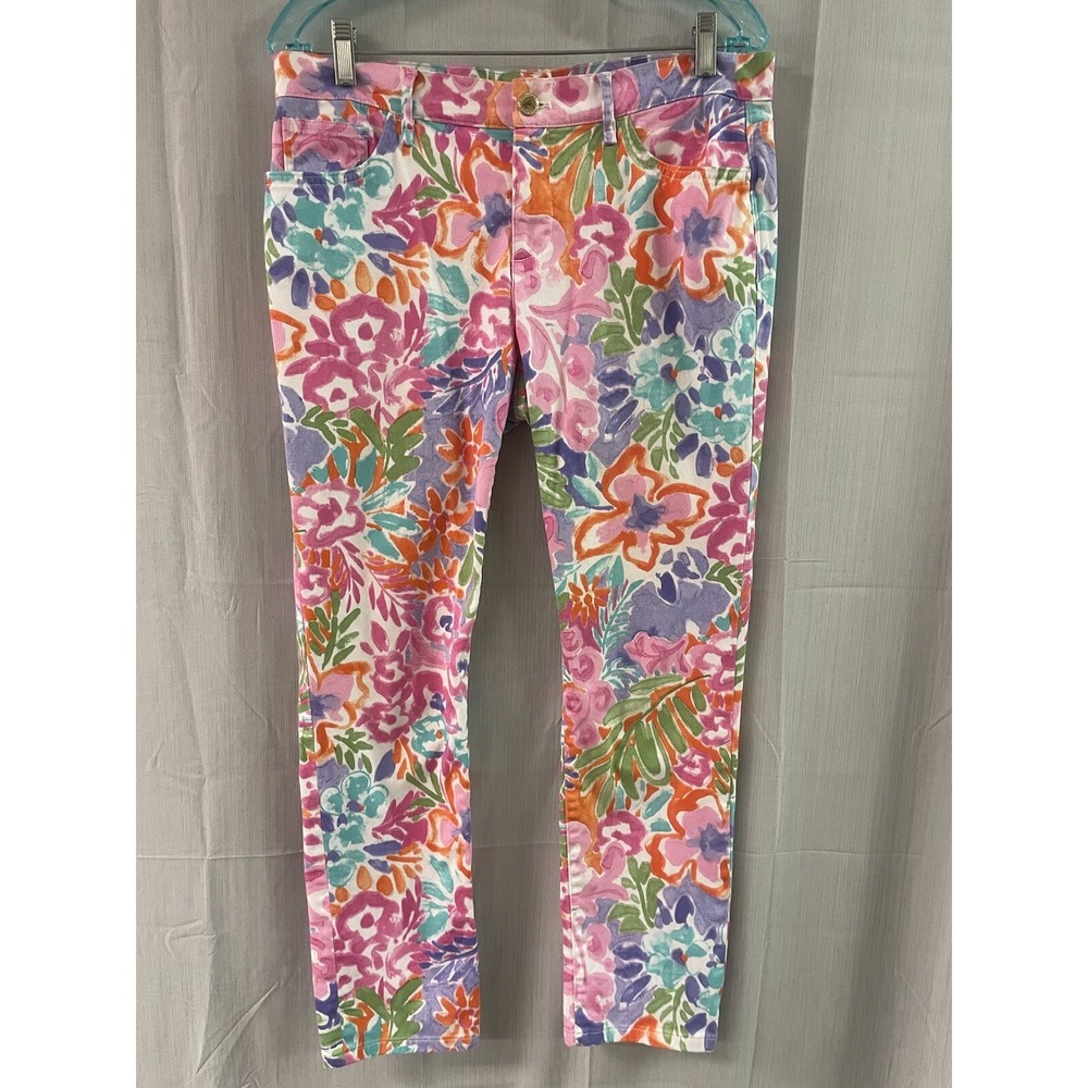 Lauren Ralph Lauren Floral Ankle Pants - Multicolor